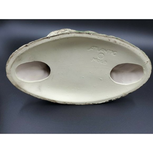 Atlantic Mold Mallard Ducks Hand Painted Pair of Two Vintage A435 A436 - Picture 12 of 12